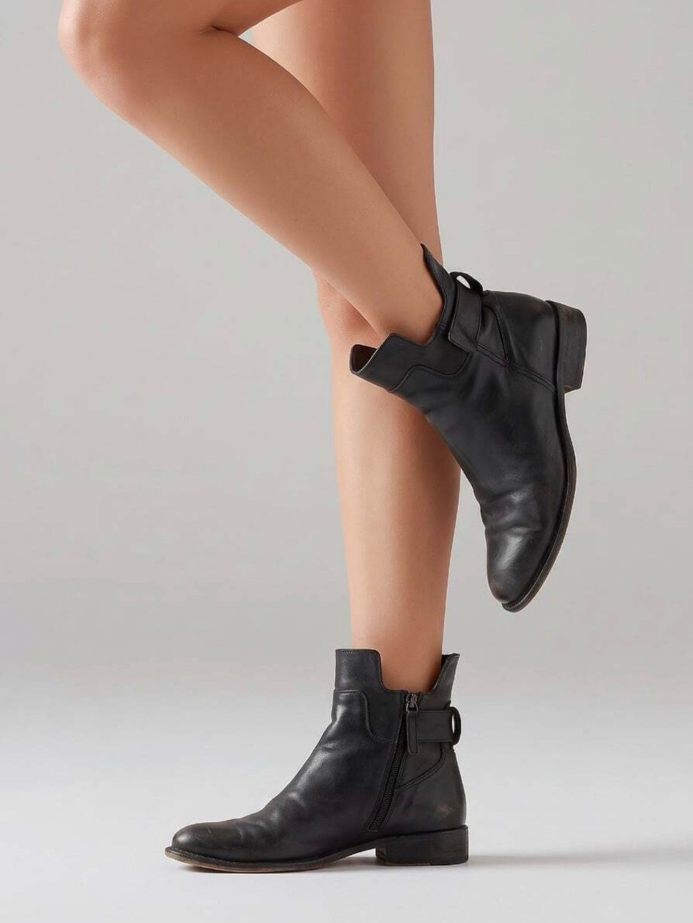Franco Sarto Halford Leather Ankle Boots